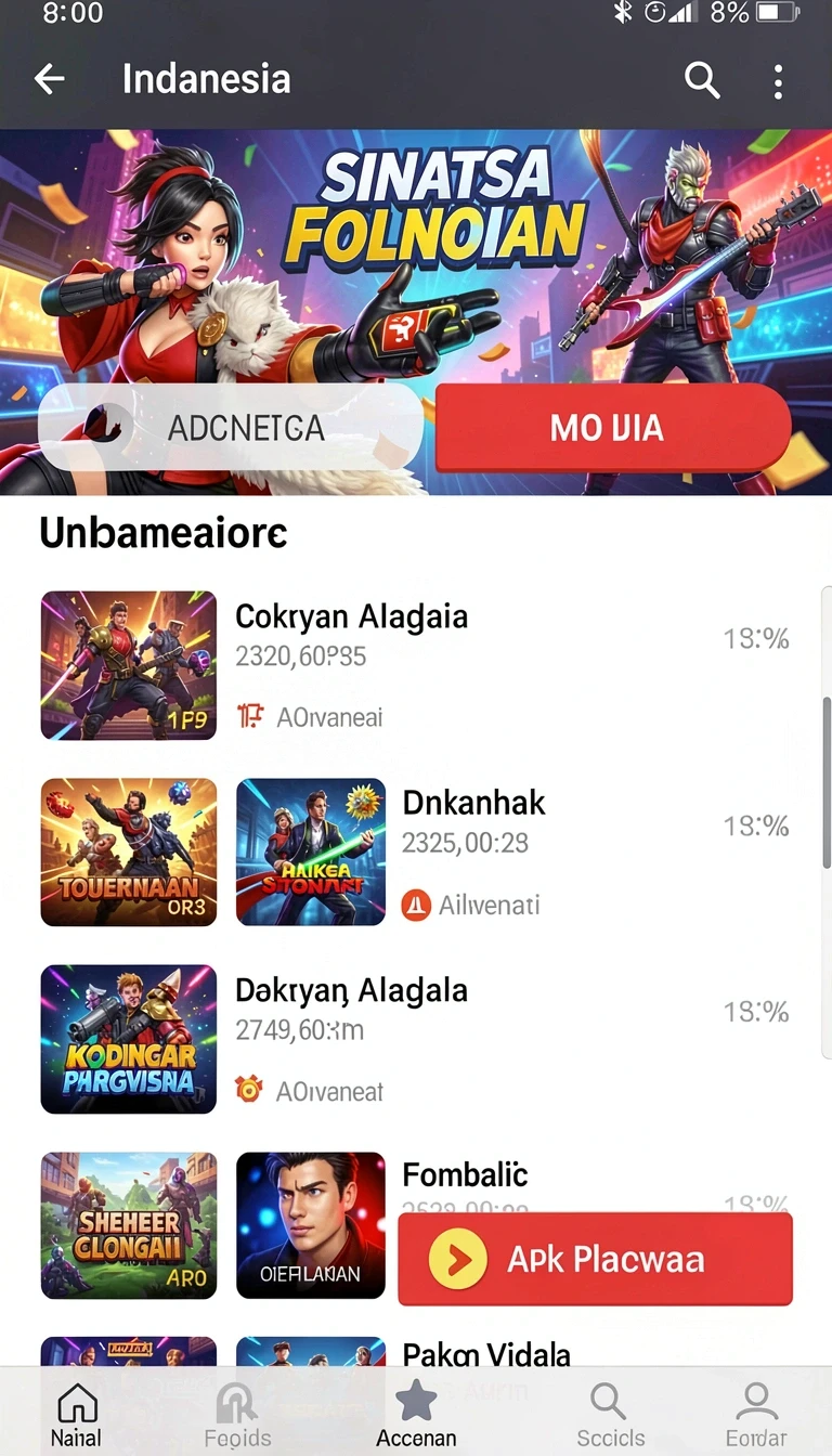 rajabotak: Aplikasi Game Online Indonesia screenshot 1
